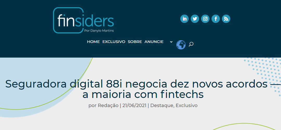 88i Seguradora Digital negocia dez novos acordos – a maioria com fintechs