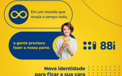 88i apresenta sua nova identidade visual: inovação é nossa marca